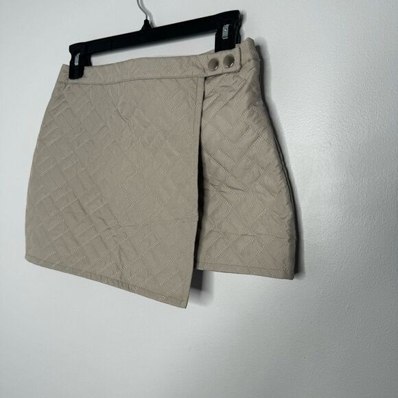 Princess Poly SUFFOLK QUILTED MINI SKIRT GREY - Picture 3 of 7